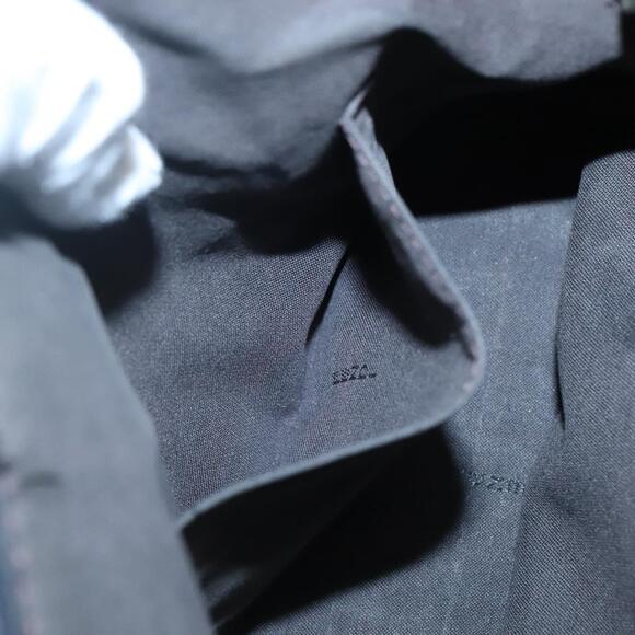 FENDI Hand Bag Leather Black Silver - Picture 14 of 14